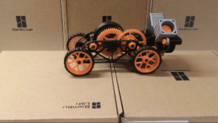 Wind-up Car + 2-Cylinder Engine Kit
