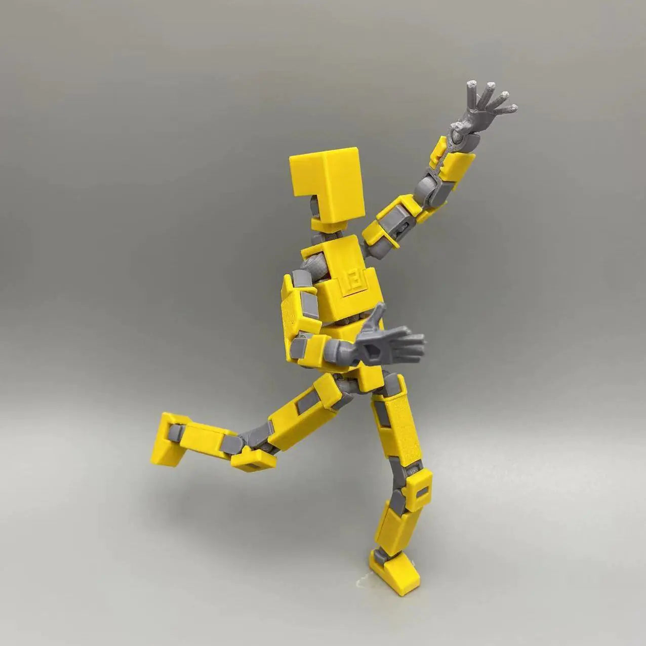 3D Printed Articulated Doll with Stand - Dummy 13 - Mechanical Toy