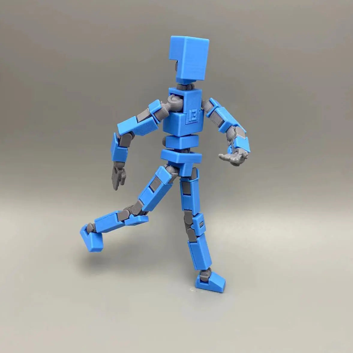 3D Printed Articulated Doll with Stand - Dummy 13 - Mechanical Toy