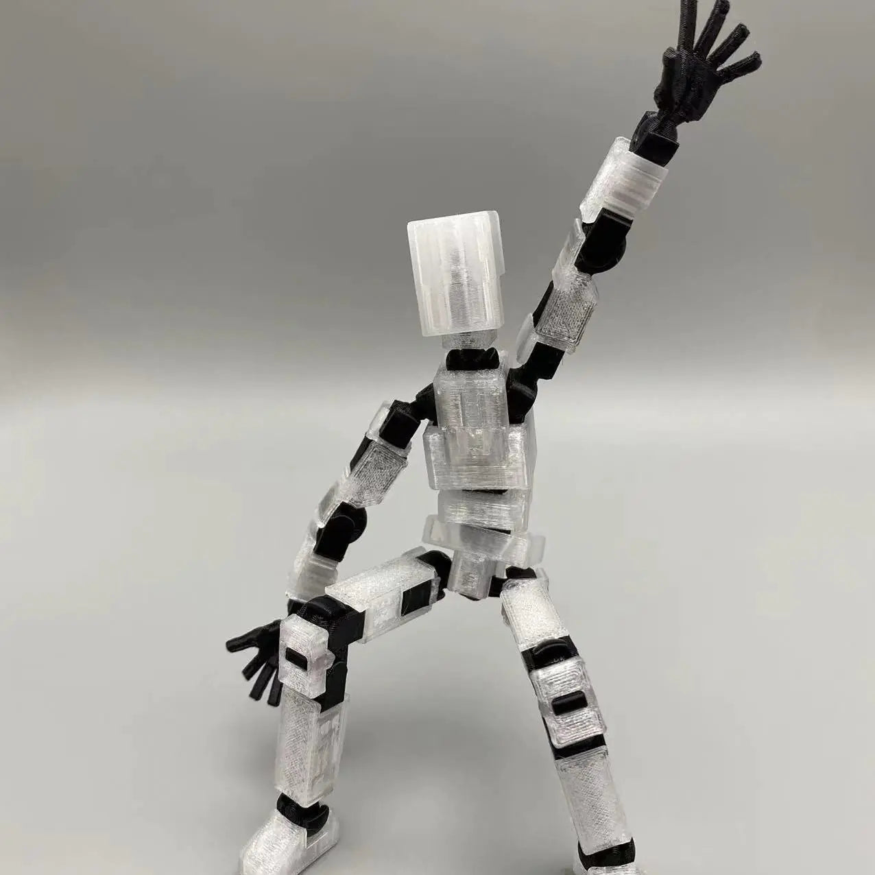 3D Printed Articulated Doll with Stand - Dummy 13 - Mechanical Toy
