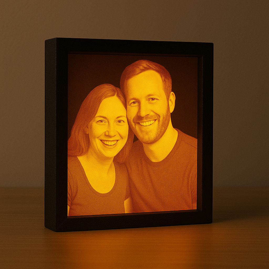 3D Personalized Lithophane Photo Frame