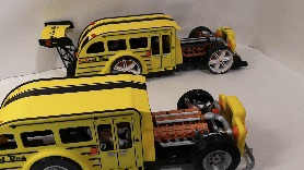 School Bus - Hot Rod - V12 Engine