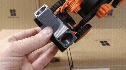 Wind-up Car + 2-Cylinder Engine Kit