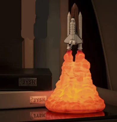 3D Rocket Night Lamp