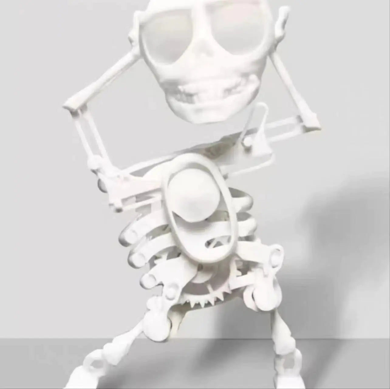 3D Printed Dancing Skeleton Toy for Home Decor