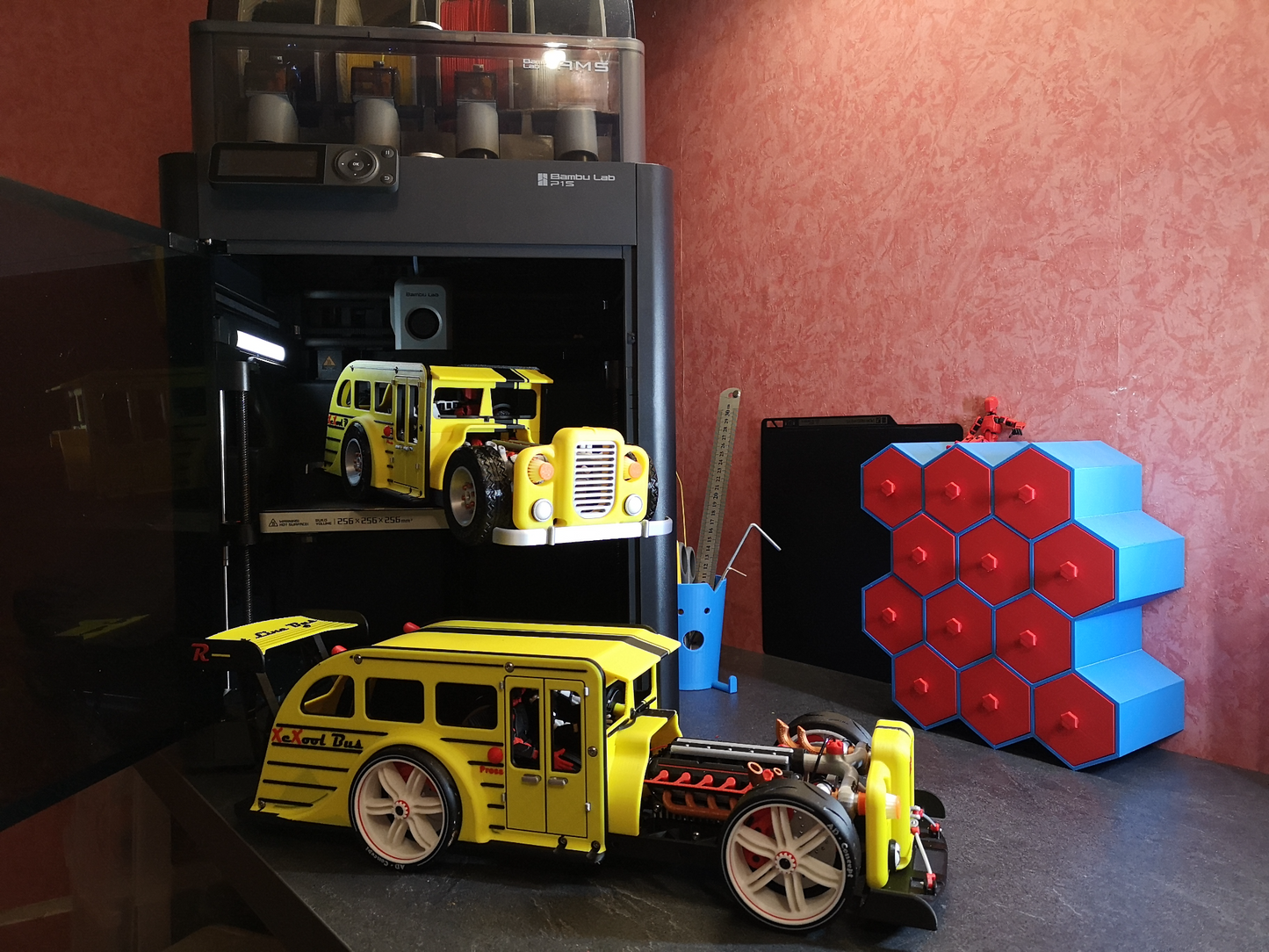 School Bus - Hot Rod - V12 Engine