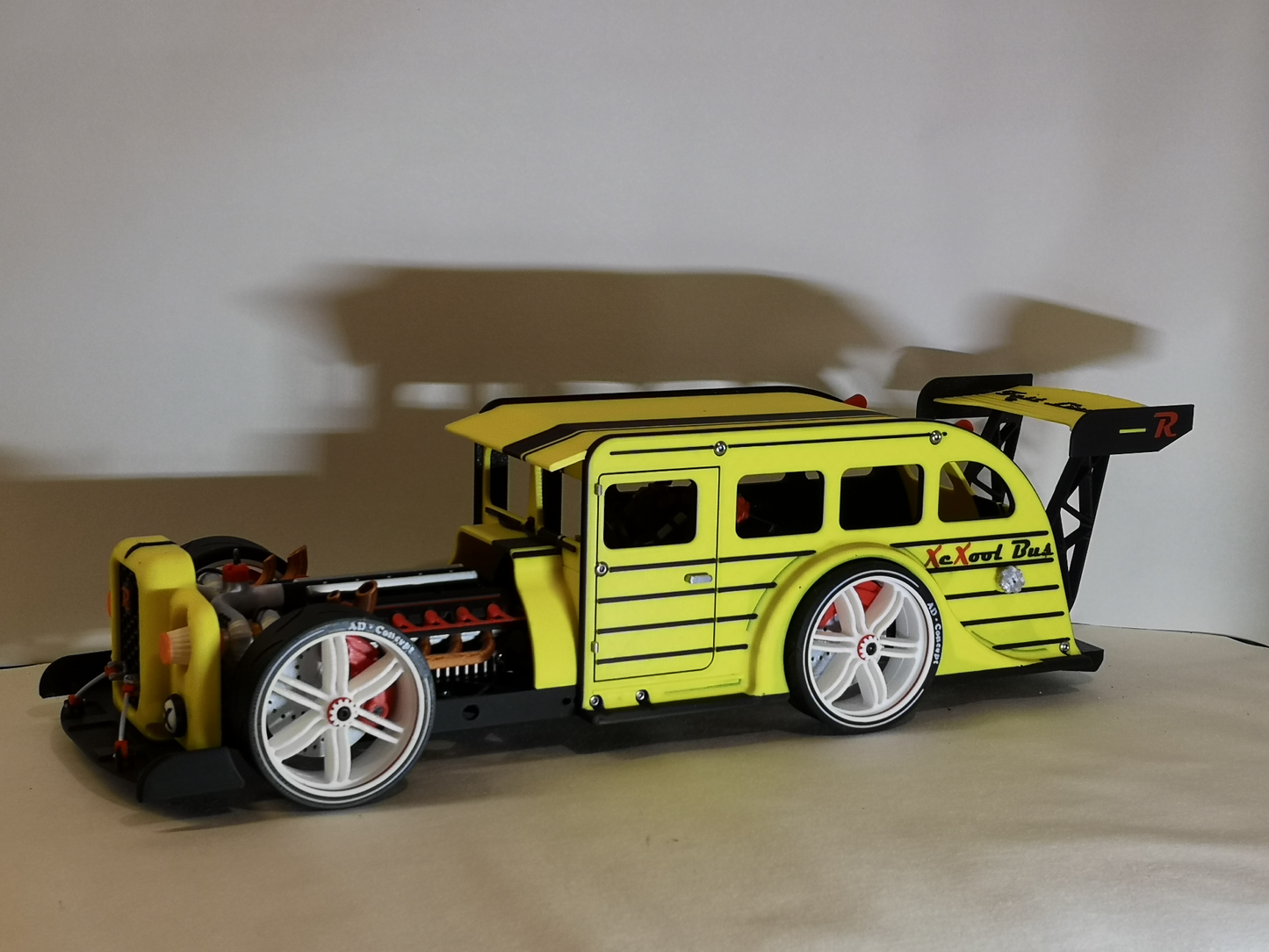 School Bus - Hot Rod - V12 Engine