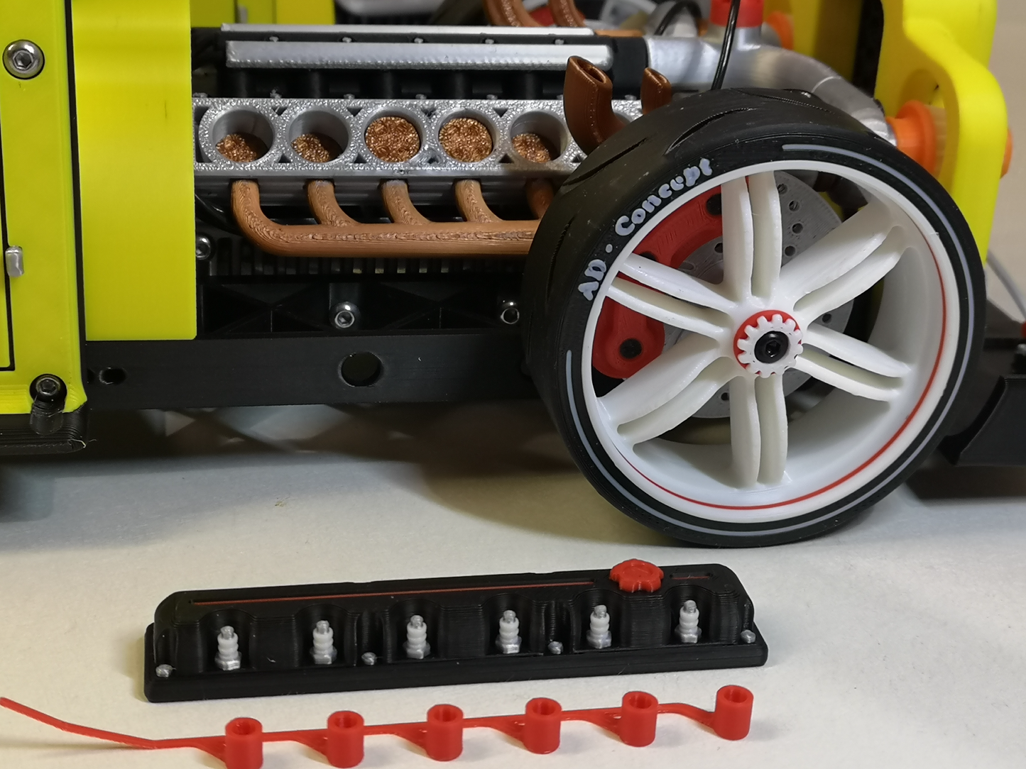 School Bus - Hot Rod - V12 Engine