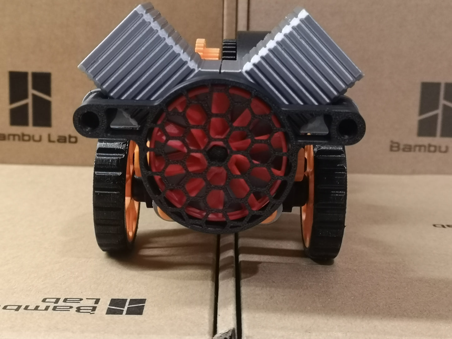 Wind-up Car + 2-Cylinder Engine Kit