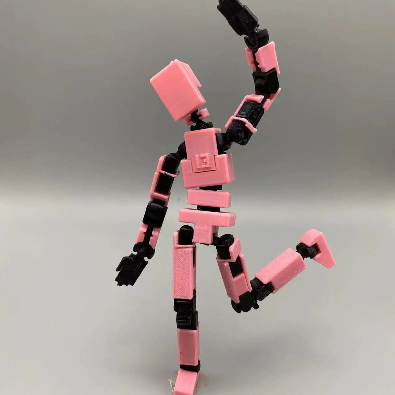 3D Printed Articulated Doll with Stand - Dummy 13 - Mechanical Toy
