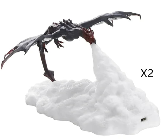 3D Printed LED Dragon Lamp