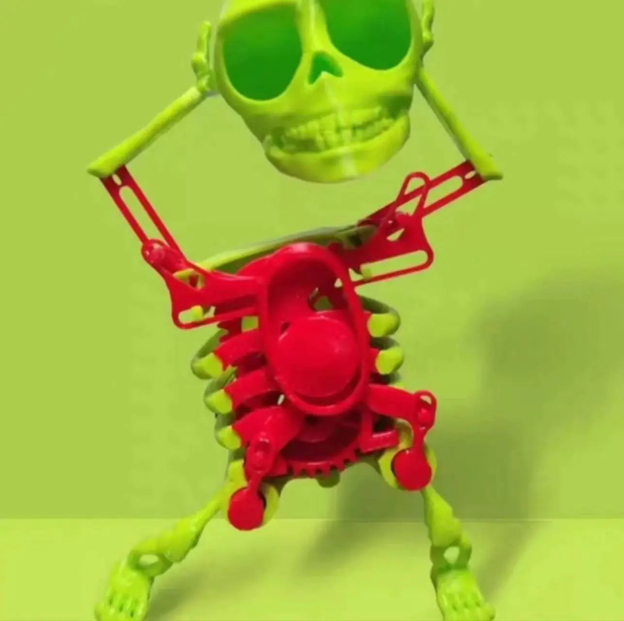 3D Printed Dancing Skeleton Toy for Home Decor