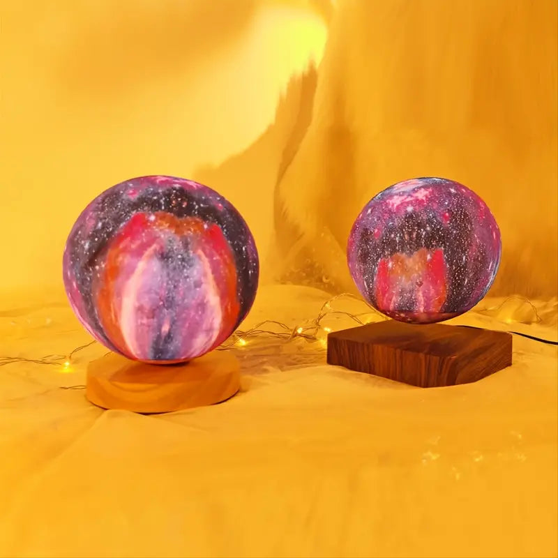 Levitating Moon Lamp with 16 Colors and Remote Control