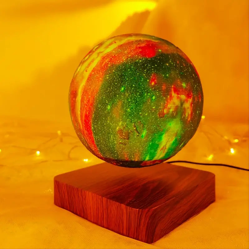 Levitating Moon Lamp with 16 Colors and Remote Control