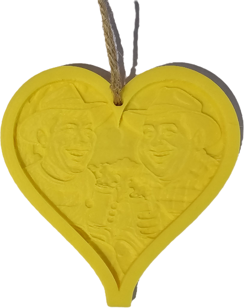 Heart shaped Lithophane