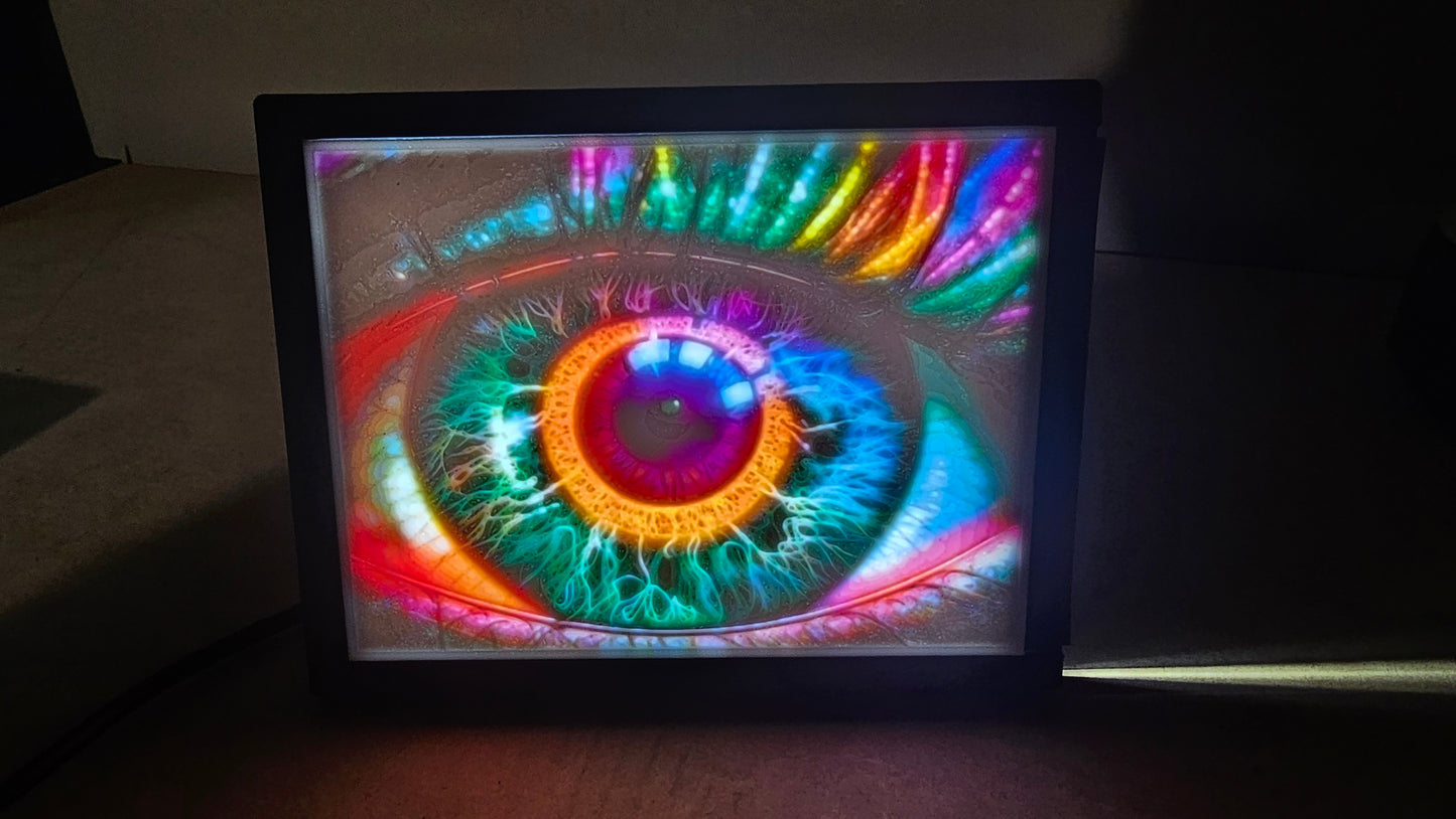 3D Personalized Lithophane Photo Frame