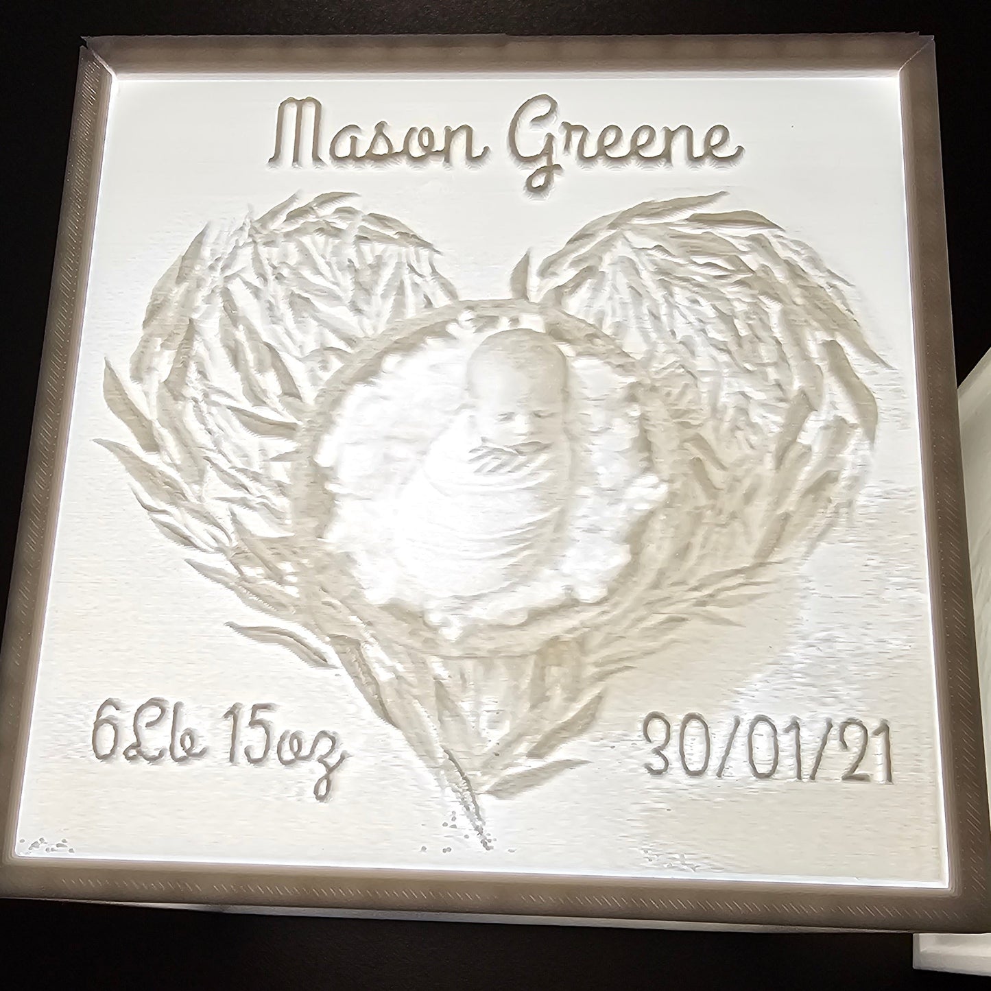 Memory Box Lithophane