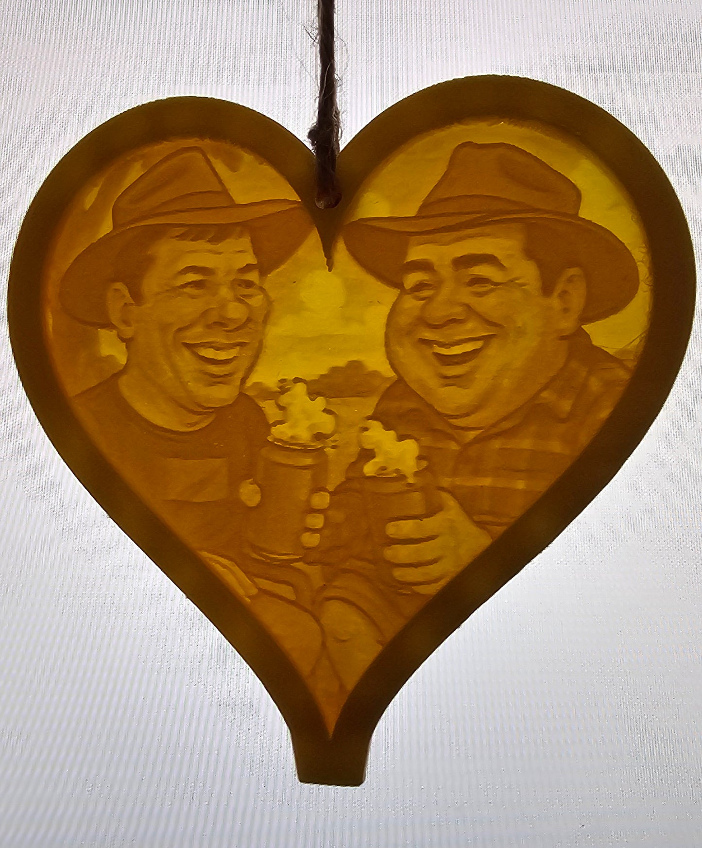 Heart shaped Lithophane