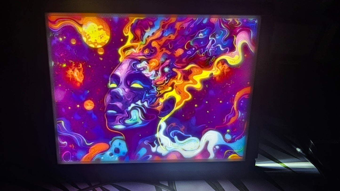 3D Personalized Lithophane Photo Frame