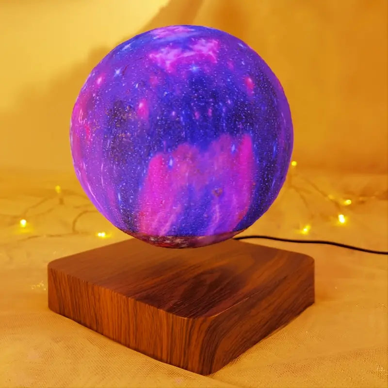 Levitating Moon Lamp with 16 Colors and Remote Control