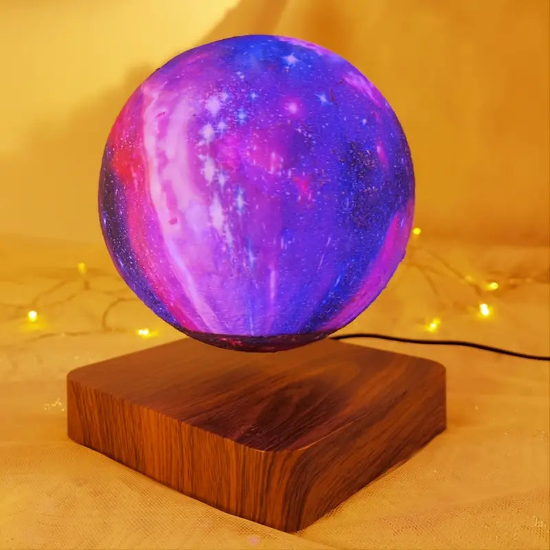 Levitating Moon Lamp with 16 Colors and Remote Control